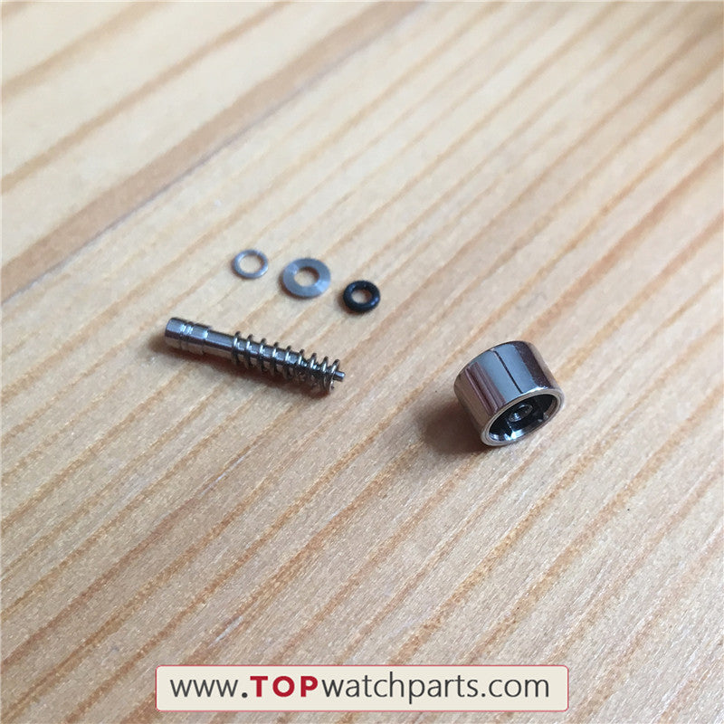 Pulsante per spinta impermeabile in acciaio per tag Heuer Grand Carrera Cav511 43mm orologio