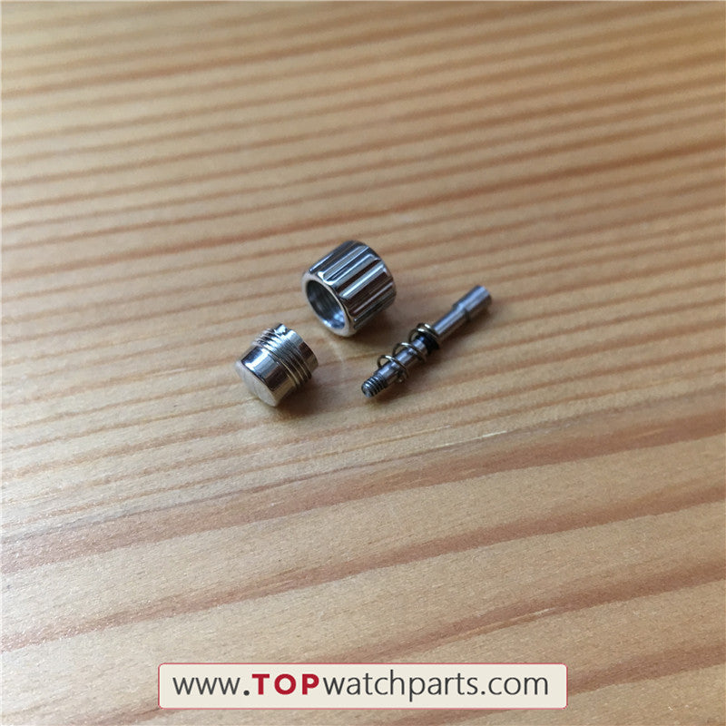 steel pusher button for Breitling Chronomat Evolution 44mm automatic watch A13356 - topwatchparts.com