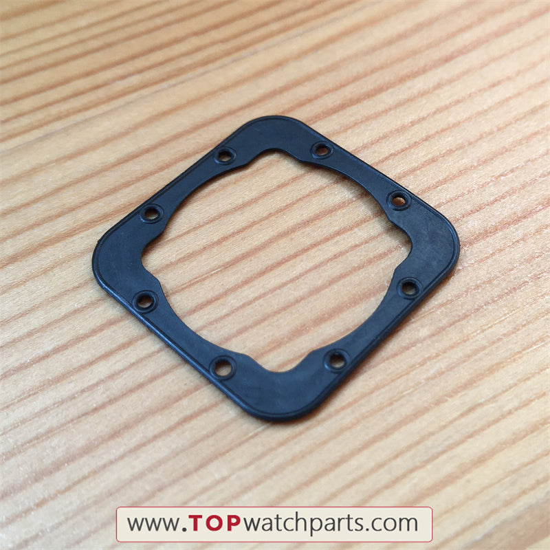 rubber waterproof bezel/back cover ring for Panthere De Cartier quartz watch - topwatchparts.com