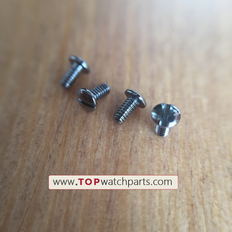 Gun color steel watch screw for Rado sintra watch case back - topwatchparts.com