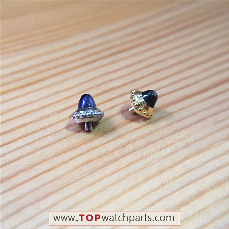 sapphire crown for Cartier Santos Dumont 46.6X33.9mm manual watch - topwatchparts.com