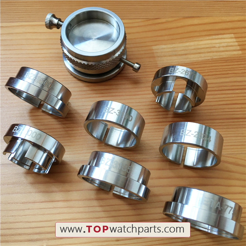 Outil de fixation de base pour l'entretien des montres en acier pour les mouvements de montre ETA et cal.