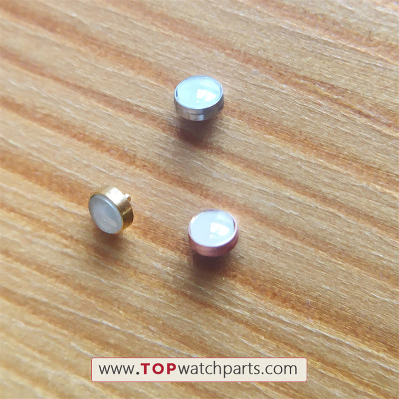 sapphire crystal glass swiss luminous beads for Rolex Submariner watch ceramic bezel - topwatchparts.com