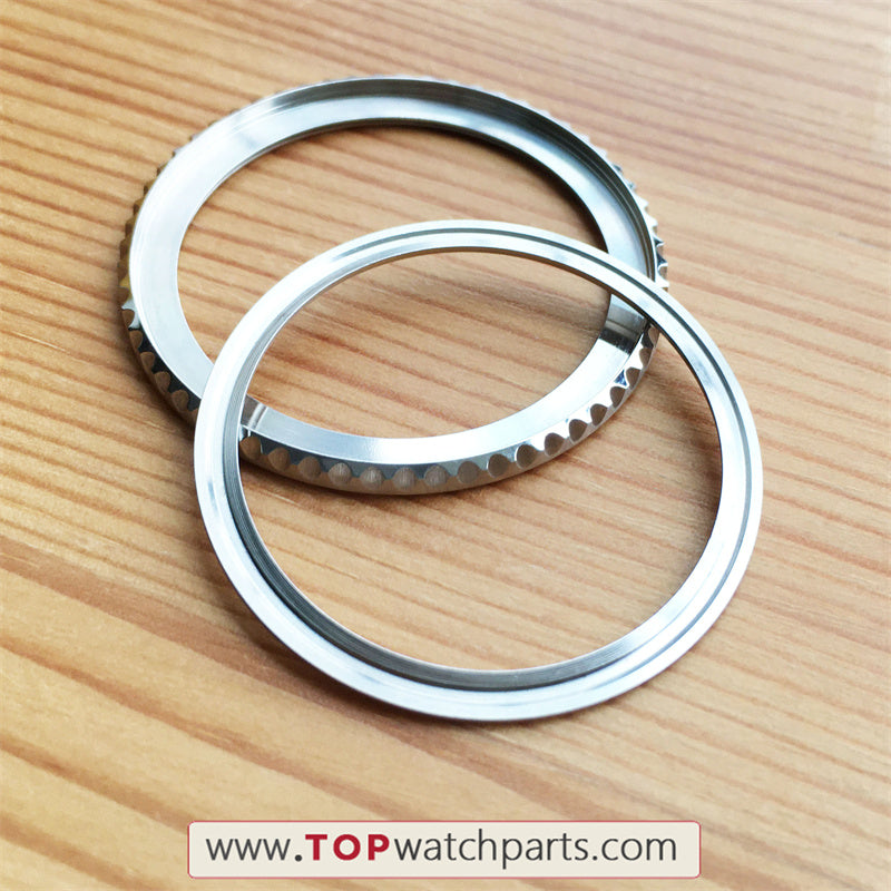 steel dog toothed ring+bezel pad for Rolex Submariner 40mm watch - topwatchparts.com