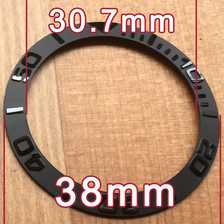 ceramic watch bezel insert for Rolex Yacht-Master automatic 116655  replacement parts - topwatchparts.com