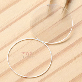 Double Domed Sapphire Crystal&Gasket for Vacheron Constantin VC Égérie 4606F 35mm Watch Glass