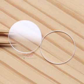 Watch Glass&Gasket for Tudor Glamour Date 51000/51003 26mm Watch Sapphire Crystal