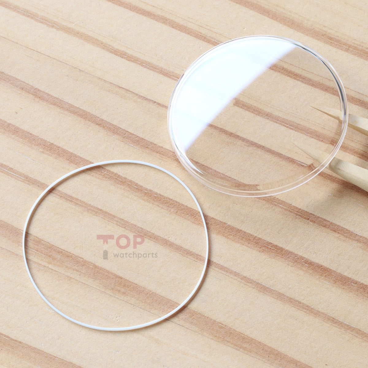 Lid Watch Sapphire Crystal for IWC Portofino Hand-Wound IW3972 45mm Glass