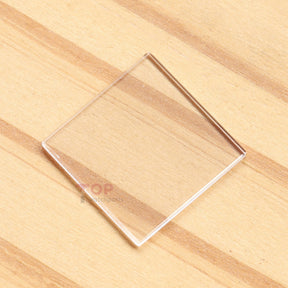 Tonneau Flat Square Sapphire Crystal for Chopard Ice Cube 136690 25x25mm Watch Glass