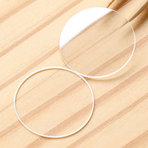 Double Domed Sapphire Crystal&Gasket for Vacheron Constantin VC Égérie 4606F 35mm Watch Glass
