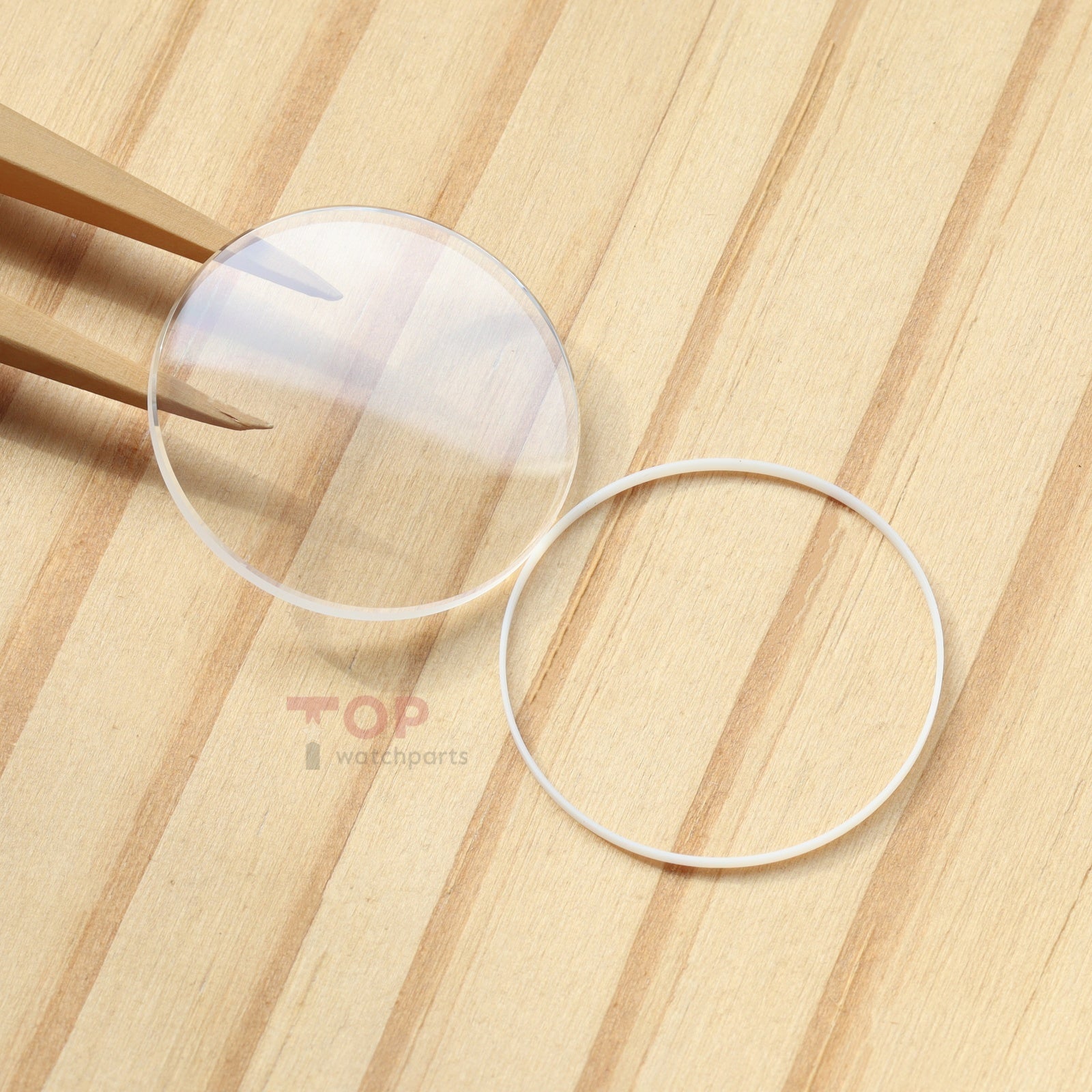Watch Sapphire Crystal Gasket for Tudor Monarch 38083 36mm Watch Glass