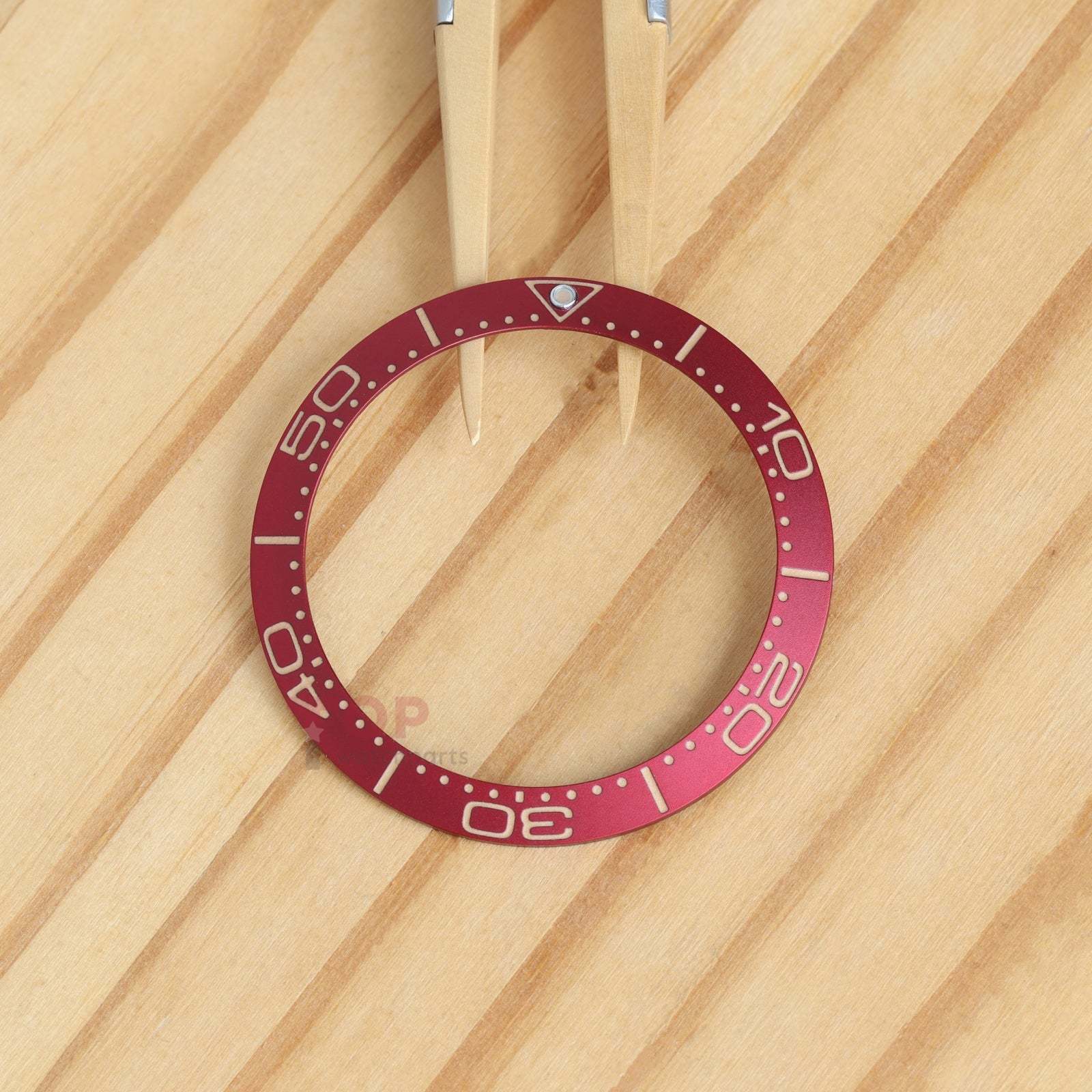 Aluminum Watch Bezel for Omega Seamaster Diver 300M 210.92.42.20.10.001 42mm Watch Insert