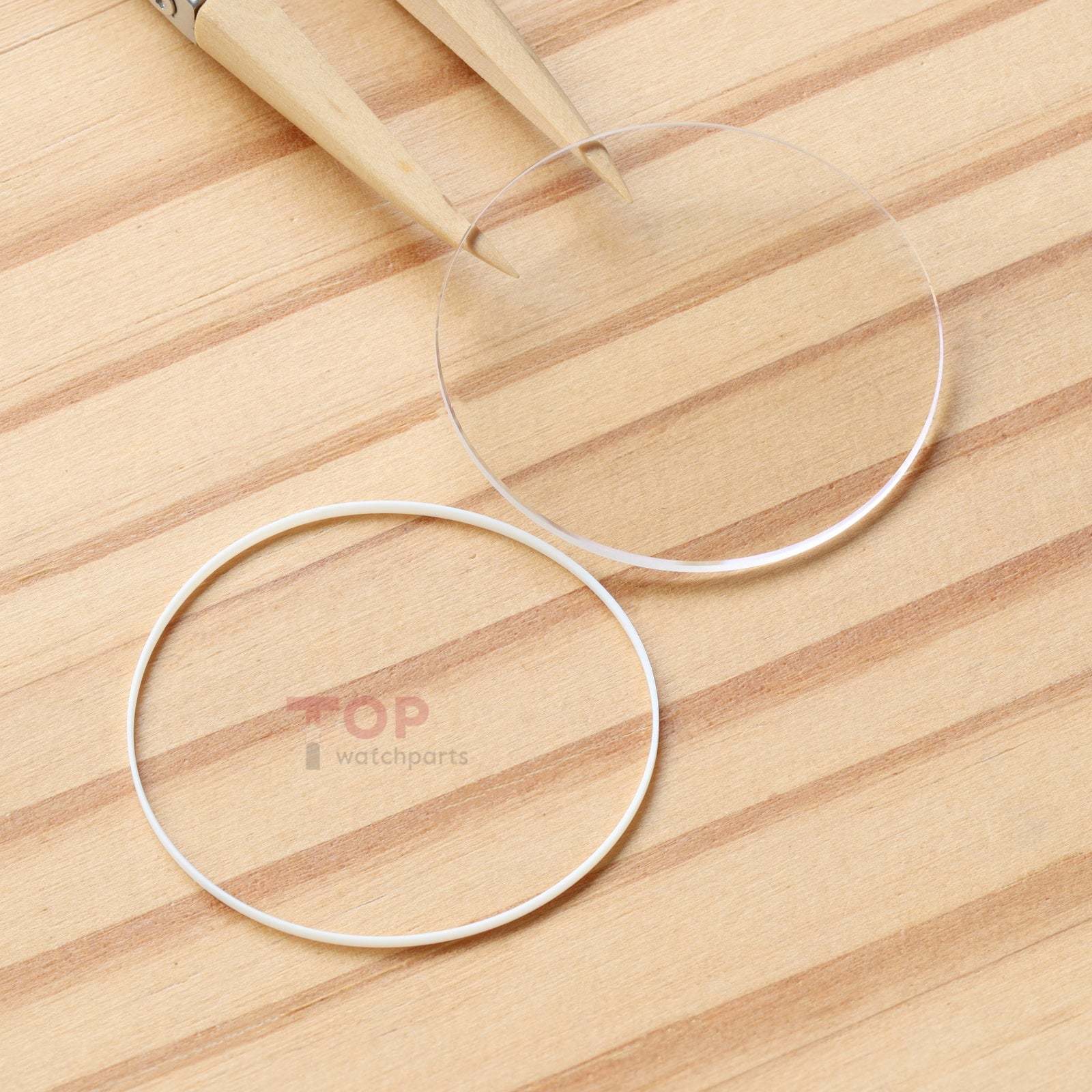 AR Coating Double Domed Sapphire Crystal&Gasket for Vacheron Constantin VC Hitoriques 86122 39mm Watch Glass