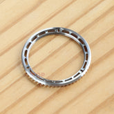 Fluted Bezel+Rubber Bezel Gasket+Click Spring+Tension Spring+Retaining Bezel for Rolex GMT-Master II 126710/116710