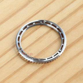 Fluted Bezel+Rubber Bezel Gasket+Click Spring+Tension Spring+Retaining Bezel for Rolex GMT-Master II 126710/116710