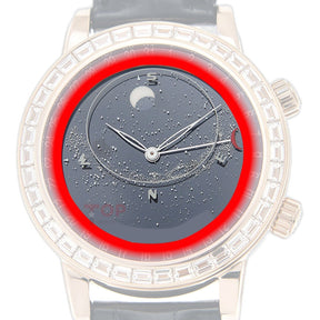 Watch Sapphire Dial Crystal for Patek Philippe Celestial Grand Complications 44mm