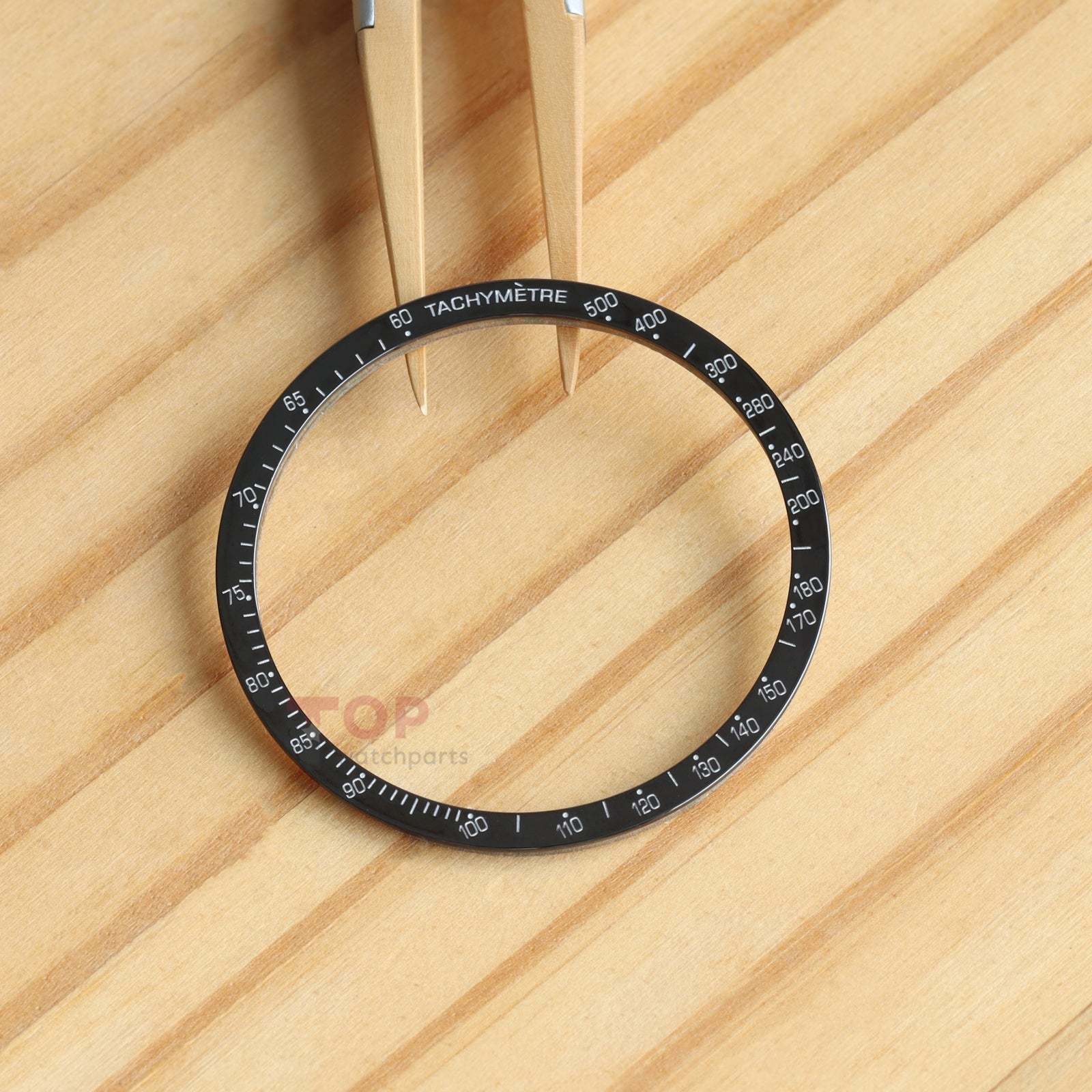 Ceramic Watch Bezel for Omega Speedmaster Moonphase 44.25mm 304.33.44 Watch Insert