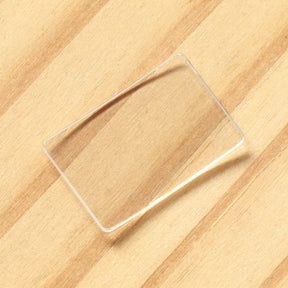 Tonneau Raised Watch Glass for Bvlgari Rettangolo RT45SSD 26x45mm Sapphire Crystal