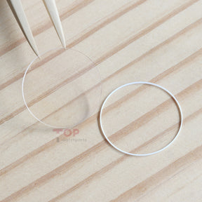 AR Coating Double Domed Watch Sapphire Crystal&Gasket for IWC Da Vinci Automatic IW458307/459306 36mm Glass