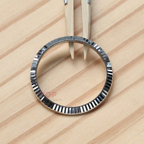 Steel Watch Fluted Bezel Insert for Rolex Day-Date 40 228239/228236/228206 Dog Toothed Ring 40mm Watch
