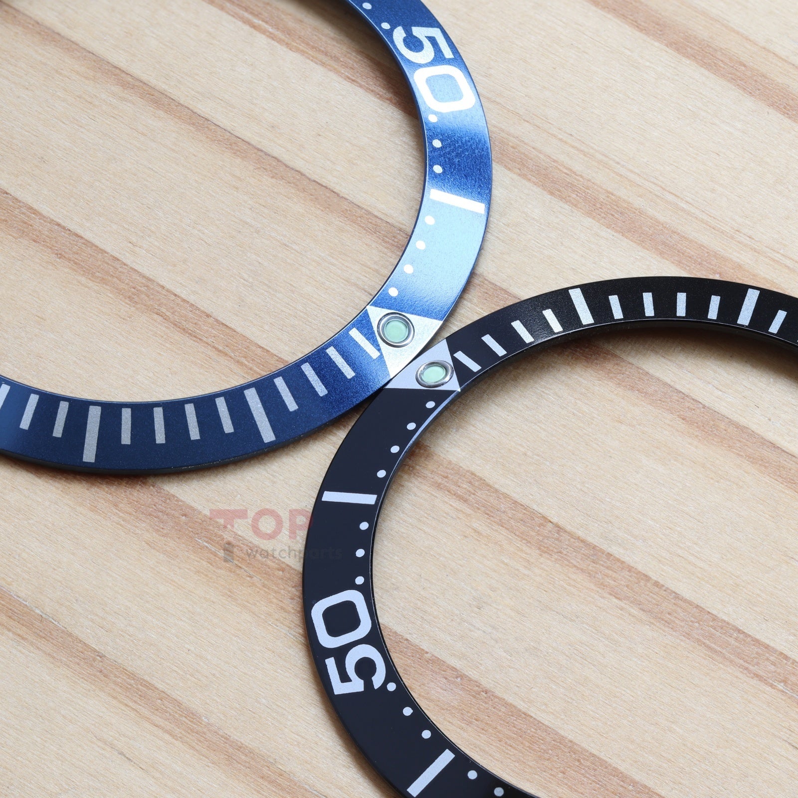 Aluminum Watch Bezel for Omega Seamaster Diver 300M 2254.50/2264.50.00 41mm Watch Insert