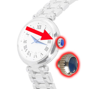 Watch Crown for Tissot Bellissima T126.207 29mm Automatic Watch