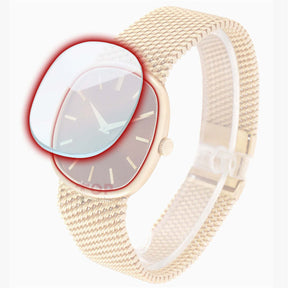 Watch Crystal for Patek Philippe 3844 Golden Ellipse Double Domed Sapphire Glass