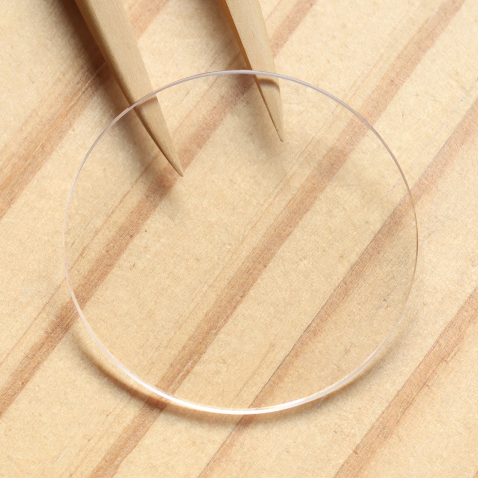 AR Coating Round Flat Watch Sapphire Crystal for Bvlgari Diagono 102029 42mm Glass