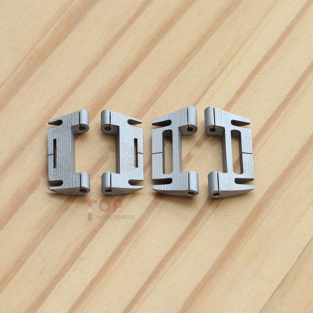 Steel 28/30mm Watch Leather Strap Insert for IWC Ingenieur Watch Band Link