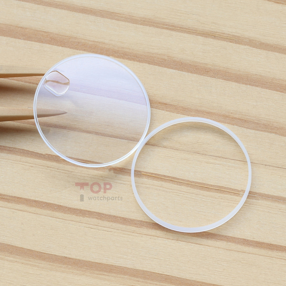 Watch Sapphire Crystal for Tudor Prince Oysterdate 72033/72034/72000 32mm Watch Glass Date Window