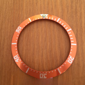 38mm Luminous Aluminum watch bezel insert for Omega Seamaster automatic watch case parts