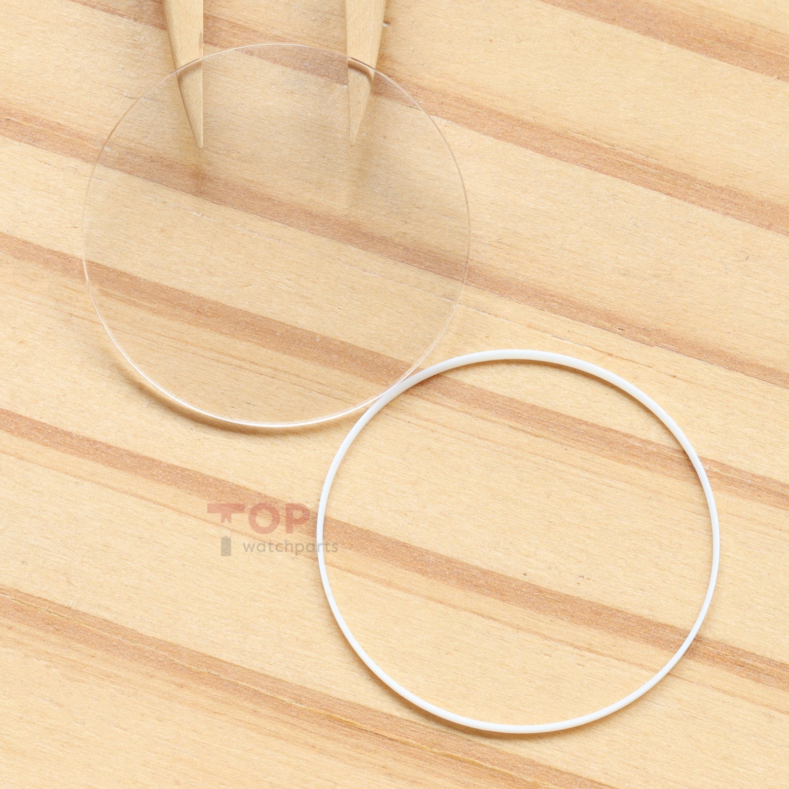 Double Domed Watch Sapphire Crystal&Gasket for Chopard Happy Sport 278492 36mm Glass