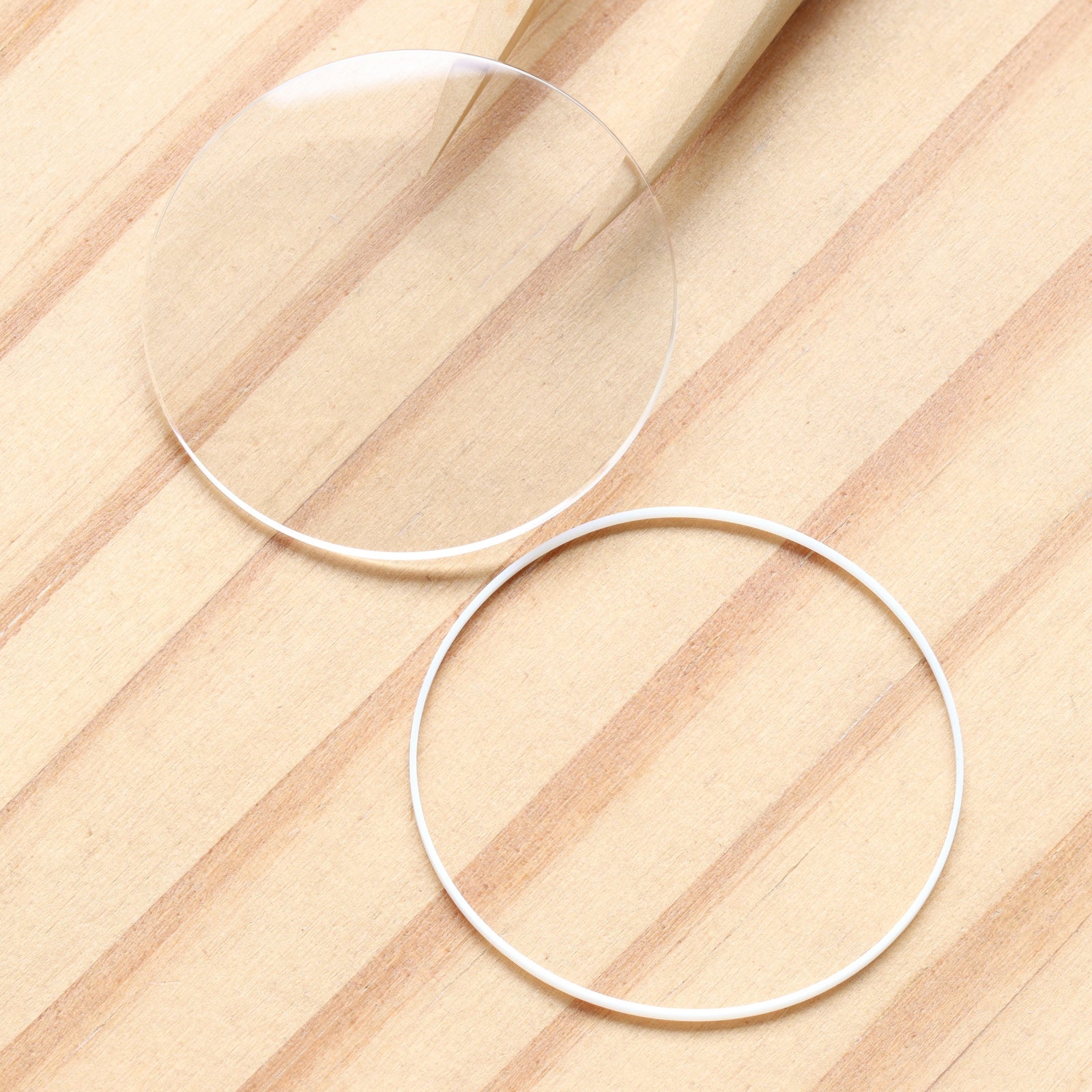 Double Domed Sapphire Crystal&Gasket for Vacheron Constantin VC Malte 81000/81500 37mm Watch Glass