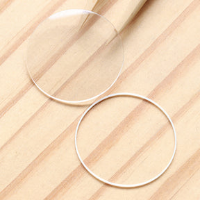 Double Domed Sapphire Crystal&Gasket for Vacheron Constantin VC Malte 81000/81500 37mm Watch Glass