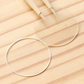 Double Domed Sapphire Crystal&Gasket for Vacheron Constantin VC Retrograde 4010U/4000U 42.5mm Watch Glass