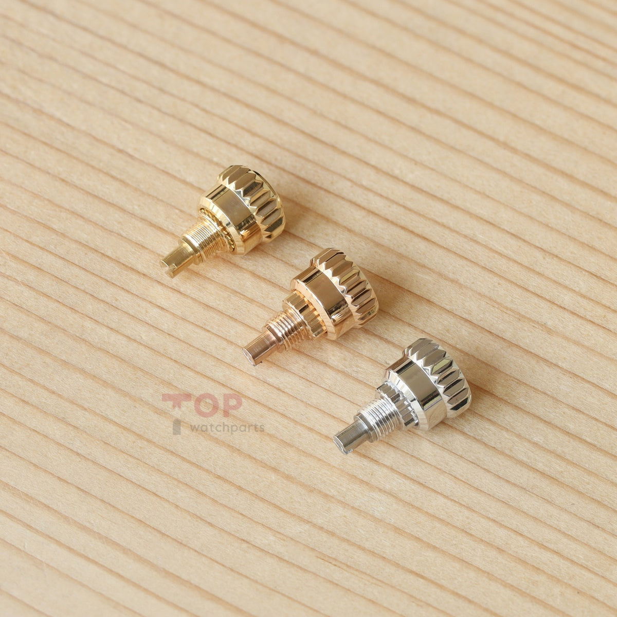 18K Gold/White Gold/Rose Gold Watch Button Pusher for Rolex Daytona 40mm Watch