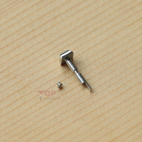 18K Rose Gold/Stainless Steel Watch Band Screw Tube Pin for Cartier Pasha WJ120151 42mm Watch