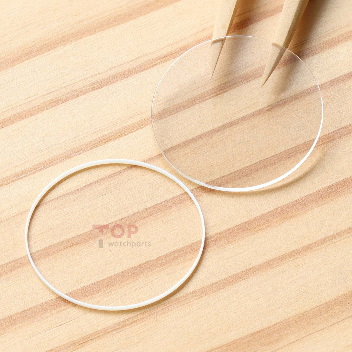 Double Domed Sapphire Crystal&Gasket for Vacheron Constantin VC Malte 83060/85515 Watch Glass