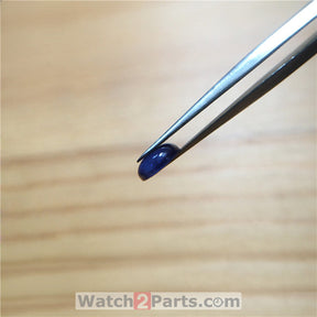 sapphire crystal (blue zircon) for Cartier Ballon Bleu watch crown parts