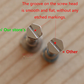 Screw for Audemars Piguet AP 15551 77451 Royal Oak 37/34mm Watch Bezel Case