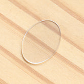 Ellipse Flat Watch Glass for Chopard Happy Diamonds 277466 24x27mm Sapphire Crystal