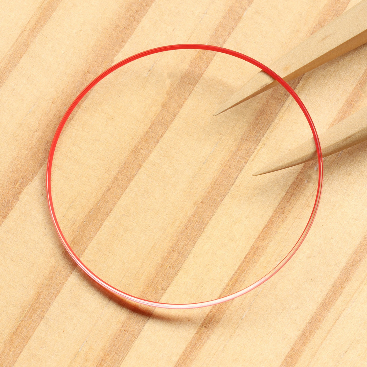 AR Coating Double Domed Watch Glass for Chopard L.U.C 168575 42mm Red Frame Sapphire Crystal