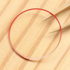 AR Coating Double Domed Watch Glass for Chopard L.U.C 168575 42mm Red Frame Sapphire Crystal