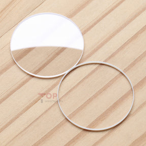 Watch Glass for Breguet Hora Mundi Classique 5717 43mm Sapphire Crystal&Gasket