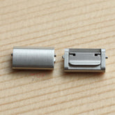 Quick Release Strap Metallic Inserts for Cartier Ballon Bleu Watch Band