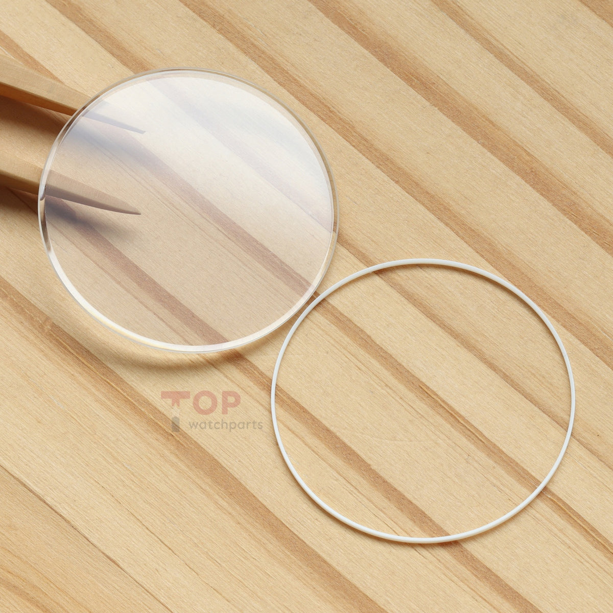 Watch Sapphire Crystal Stepped Edge for Tudor Heritage Chrono 70330 42mm Watch Glass