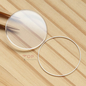 Watch Sapphire Crystal Stepped Edge for Tudor Heritage Chrono 70330 42mm Watch Glass