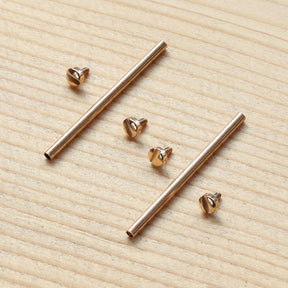 Strap Screw Bar for Ulysse Nardin 322 UN GMT +/- Perpetual 43mm Watch Band Pin