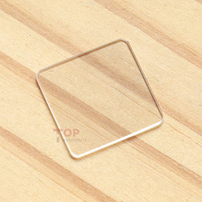 Square Flat Watch Glass for Chopard Happy Sport 278892/278893/276679 Sapphire Crystal