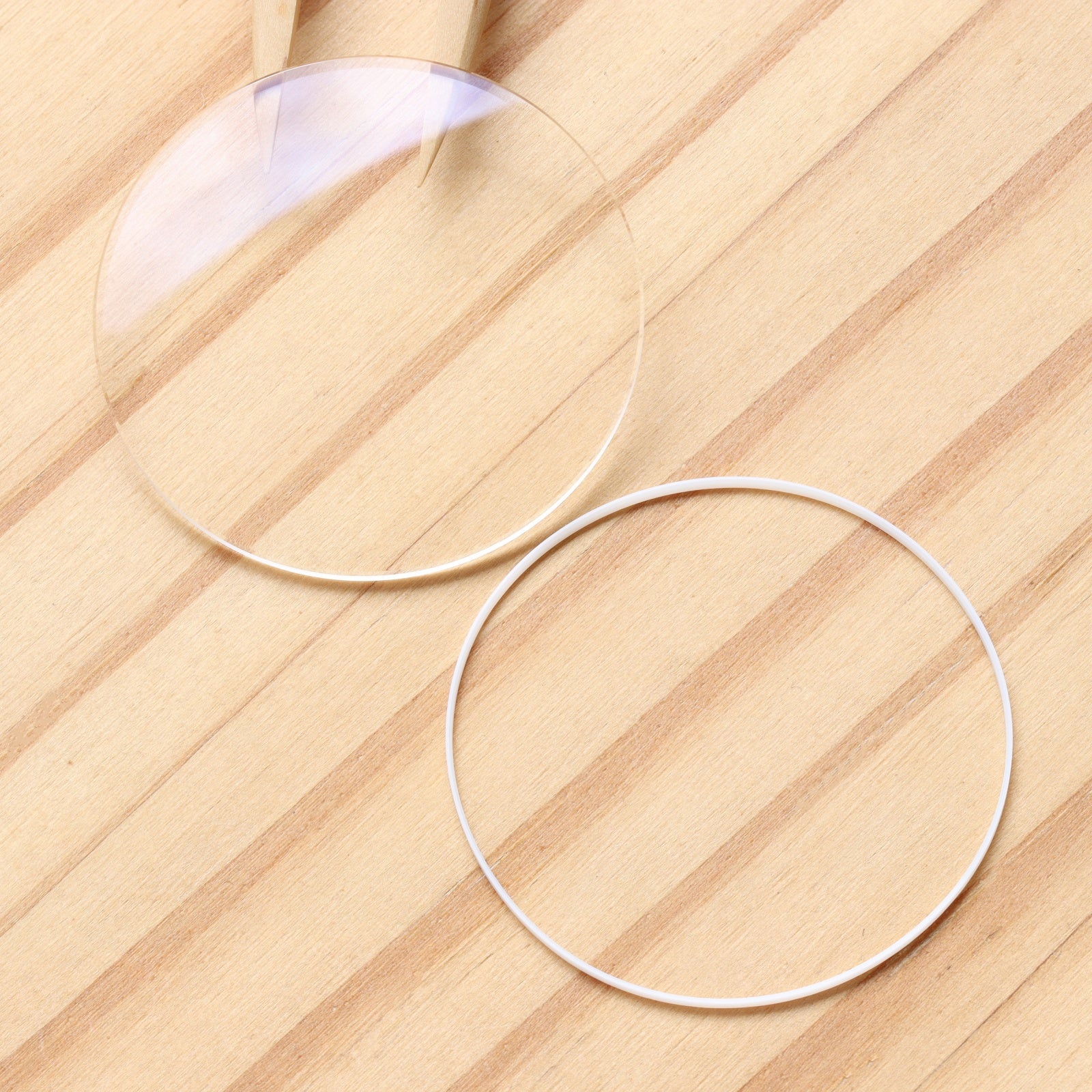 AR Coating Double Domed Sapphire Crystal&Gasket for Vacheron Constantin VC 83520/85050/83020 Traditionnelle/Quai de l'Ile Watch Glass